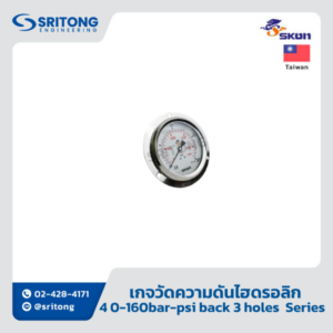 เกจวัดความดันไฮดรอลิก (Pressure Gauge) – Skon 421.21, 426.21 Series