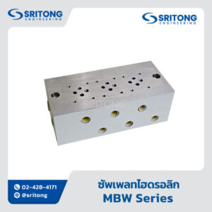 <b>ซัพเพลทไฮดรอลิก</b></br> (Manifold and Subplate) – Sritong MBW Series