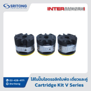 <b>ไส้ในปั๊มไฮดรอลิกใบพัด เดี่ยวและคู่</b></br> (Single and Double Vane Pump Cartridge Kit) – Intermagnus V, VQ Series